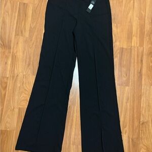 Fashion Nova Black tall wide leg dress pants